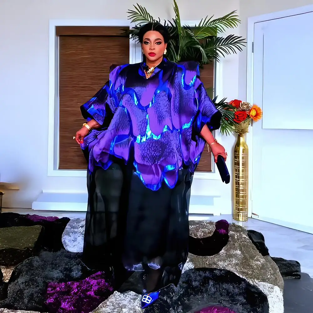 

Модные африканские платья для женщин, элегантные роскошные женские платья в Турции, комплект из двух предметов, африканское женское платье