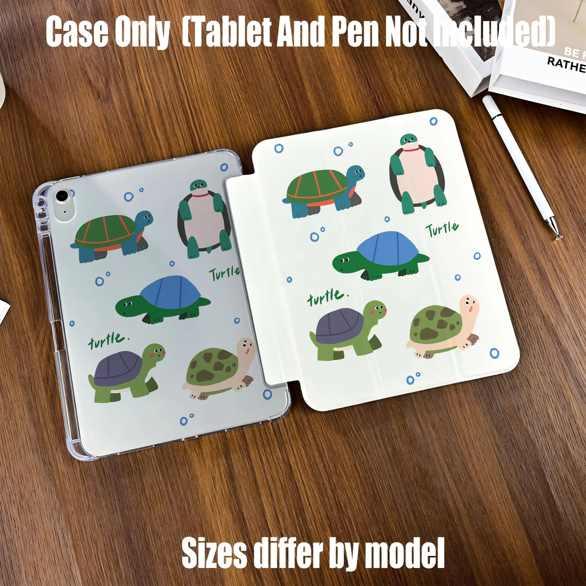Premium TPU Tablet Case for Samsung and Apple All Models Slim Fit Protective Cover，Shockproof Lightweight Durable