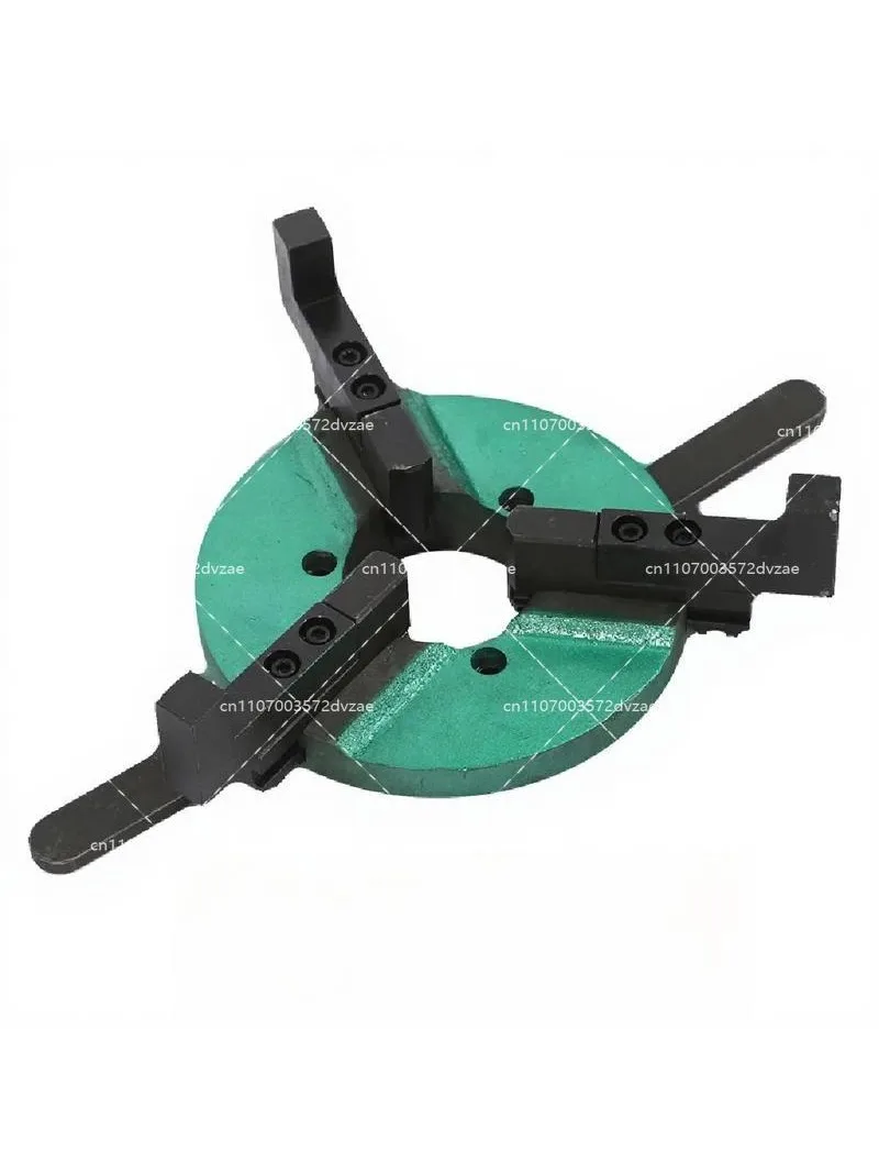 Self-Centering 3 Jaws Manual Lathe Chuck Welding Positioner Turntable 80mm Clamp Range Accessories