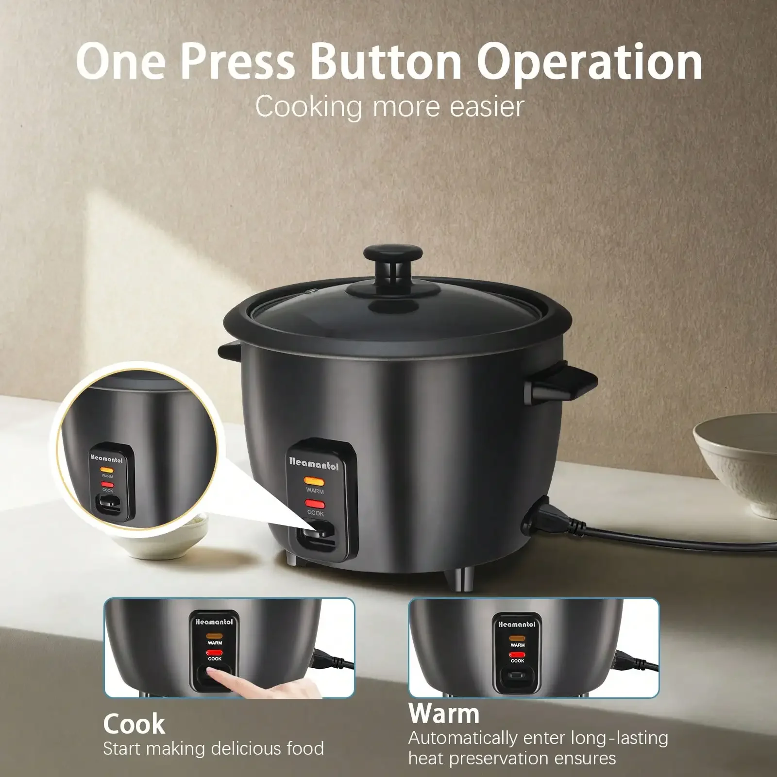 Compact Mini Rice Cooker — product detail 7