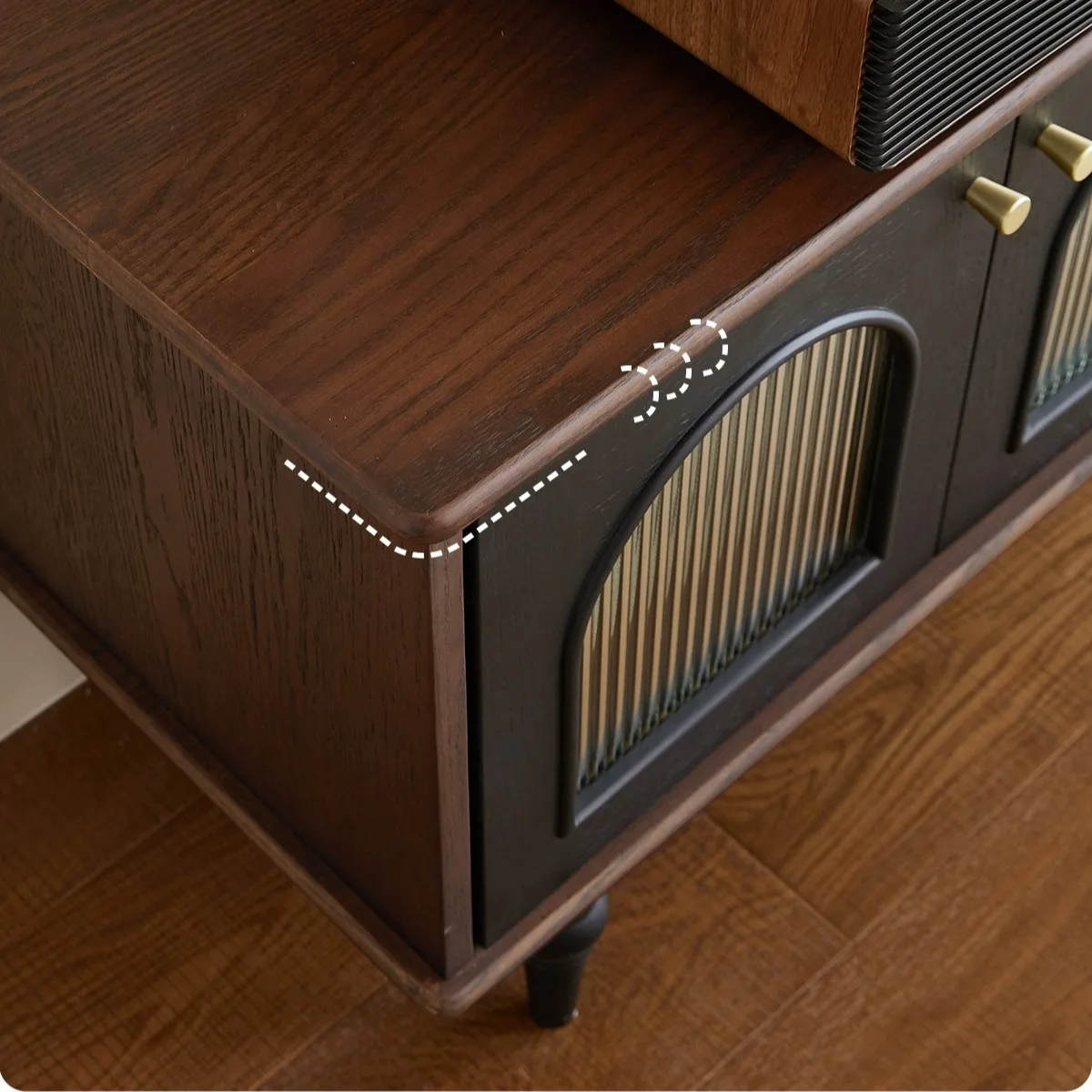 Custom, retro solid wood chest, bedroom locker