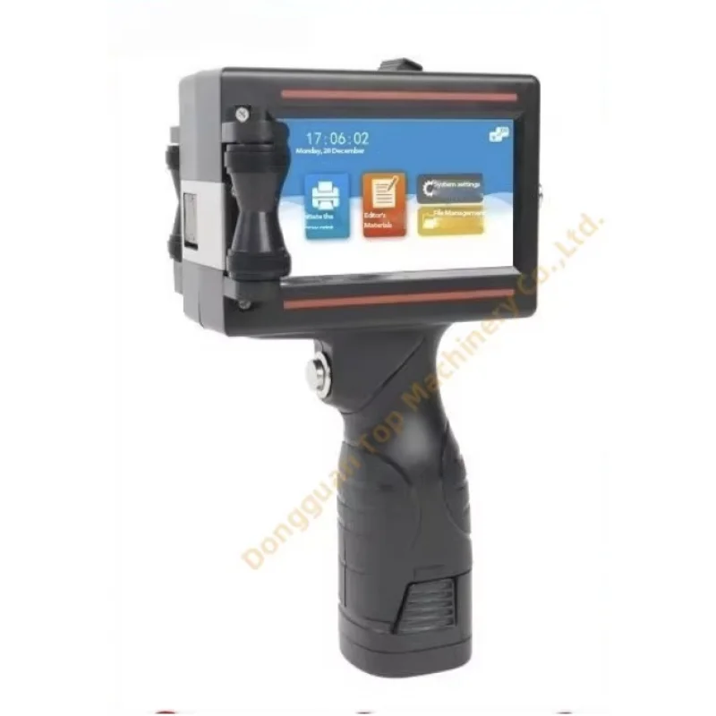 EQD-D10 Handinkjet Afdrukken Handheld Jet Printer Held Inkt Vervaldatum Codeermachine