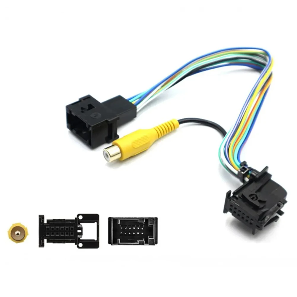 

1pc Reverse Camera Radio Input Cable Harness For Ford Ran-Ger (2011-2019)/ For S-Max (2015-On)/ For Transit Connect (2014-2019)