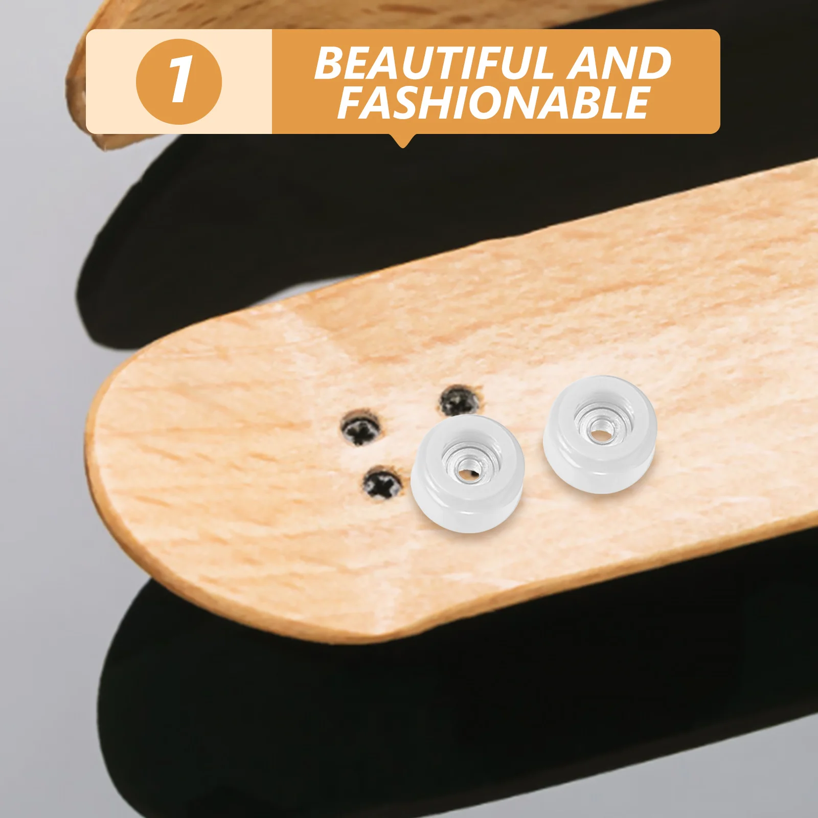 Rodillo de patín para dedos, juego de escritorio portátil de acero inoxidable de plástico Premium para niños y adultos, juguete educativo para aliviar el estrés, 4 Uds.