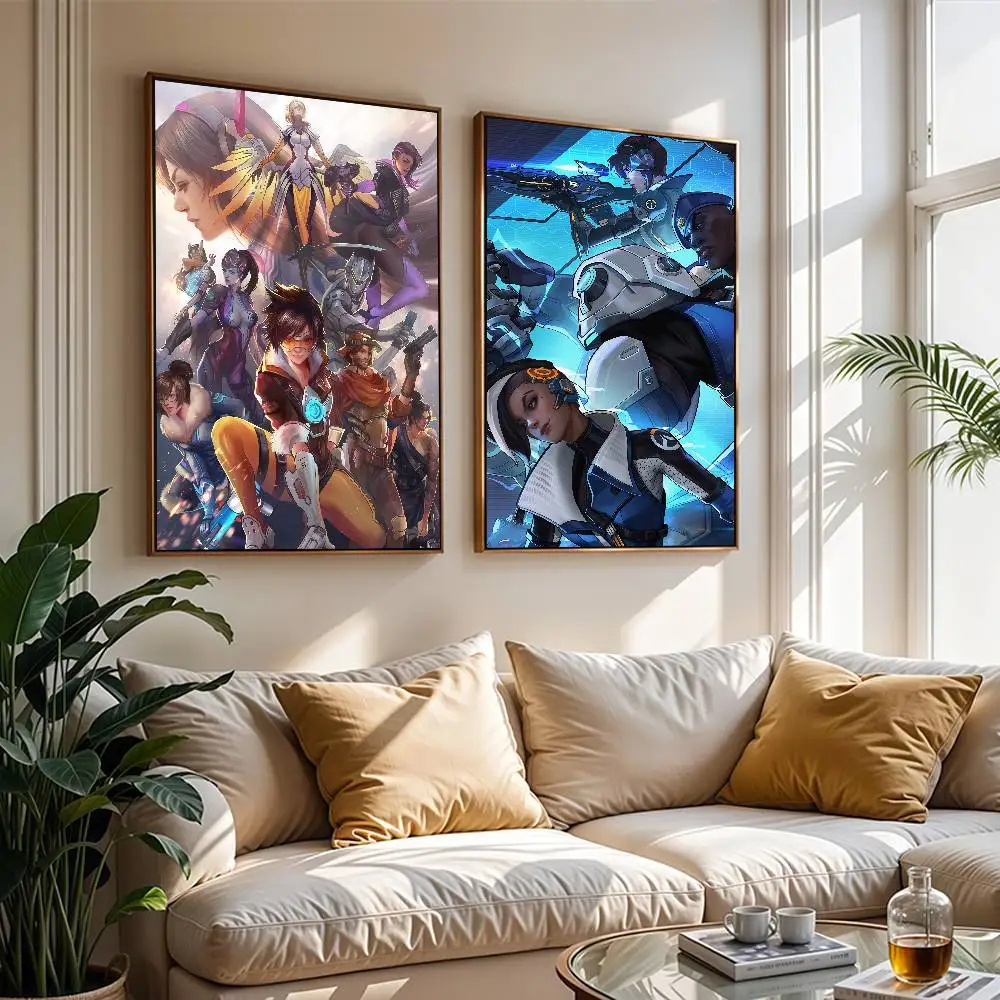 Adventure game O-OverwatchS Poster Mural Suitable Decorative Gifts For Homes Dedrooms and Living Rooms