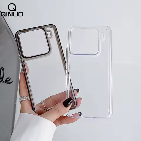 Transparent Space Phone Case For Xiaomi Mi 15 13 12 14 11 Pro Ultra POCO F3 C65 Redmi K50 K40 Hard Acrylic Clear Bumper Cover