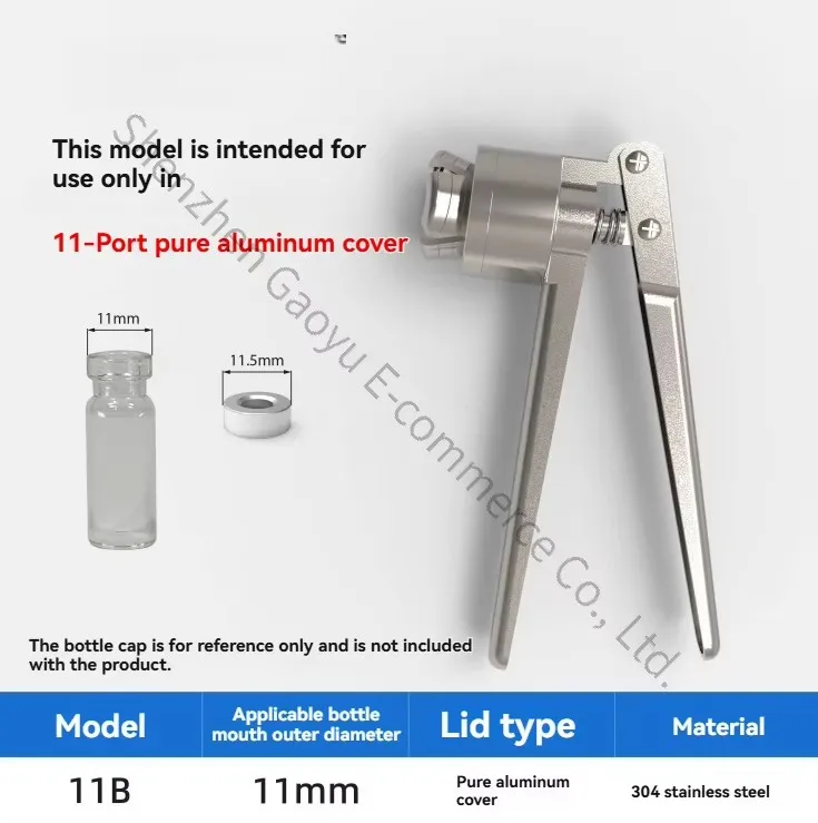 New Bottle Capping Pliers Sealing Pliers Sealers Machine Top Empty Bottle Infusion Bottle Pliers 304 Stainless Steel