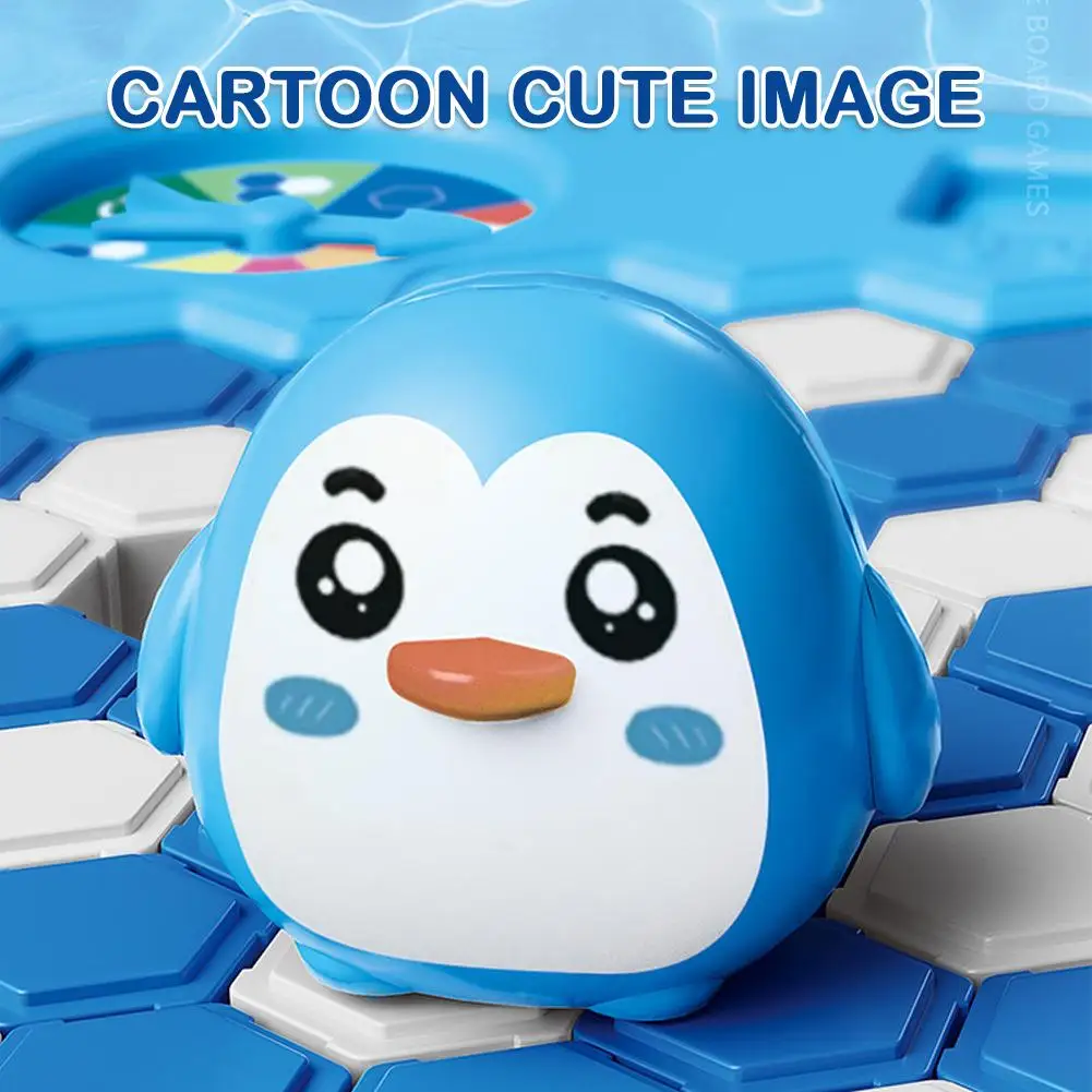 Save Penguin On Ice Game Mini Size Penguin Trap Break Ice Activate Family Party Ice Breaking Game Puzzle Table Knock Block Toys