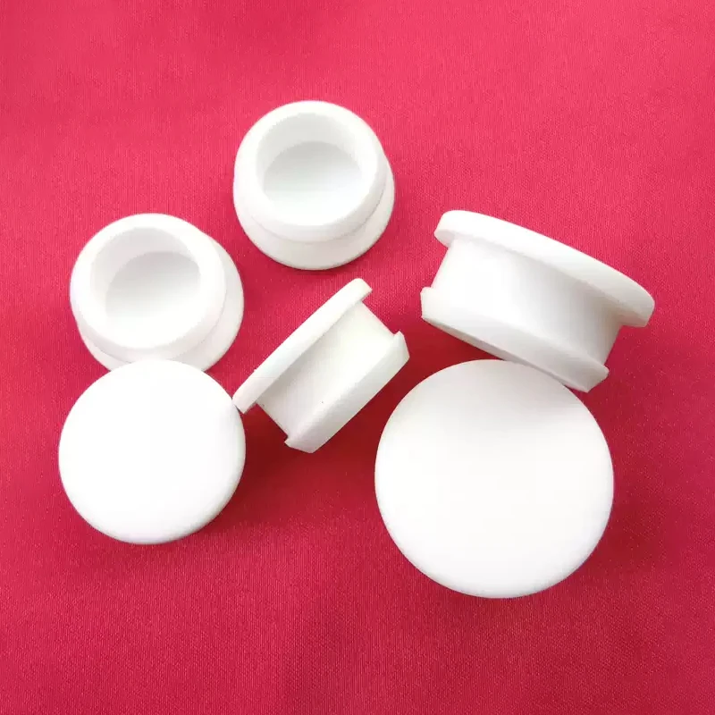 1PCS 2.5mm~50.6mm White Snap on Silicone Plugs High Temp Rubber Hole Caps Blanking End Seal Stopper