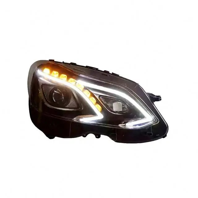 Latest Technology Products W211 2008 Headlight for Mercedes with Benz E-Class E200/E260 Headlights, Old Model To New Mode Headl