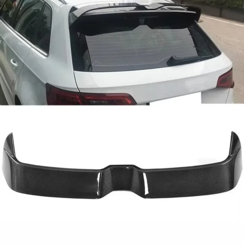 Hot Selling ABS Plastic Oettinger Style Rear Roof Wing Spoiler For Audi A3 8V 2014 2015 2016 2017 2018 2019 2020