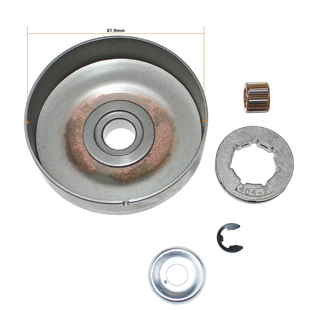 Imagem -02 - Kit da Roda Dentada do Aro do Tambor da Embreagem Ajuste para Stihl 064 066 Ms640 Ms650 Ms660 Ms661 1122 007 1002 404 7t