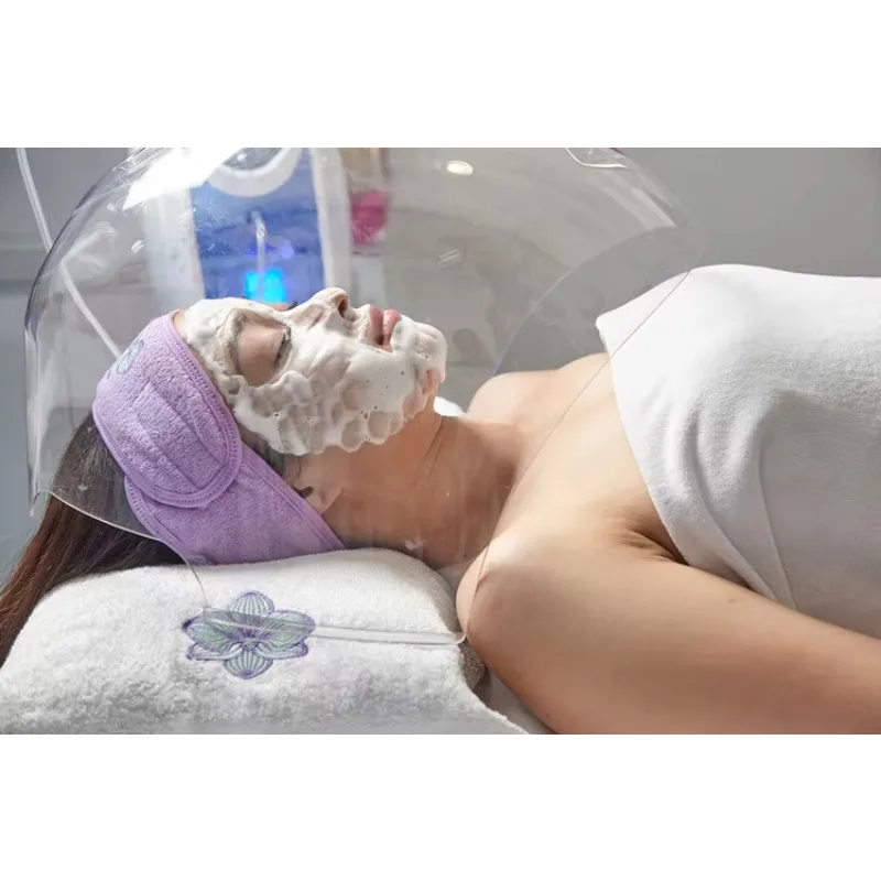 STLF LZS Promotionele O2toderm Zuurstof Gezichtsmachine Zuurstof Jet Peel Maskers Anion Zuurstof Gezichtsmachine LED Dome Facial Machine