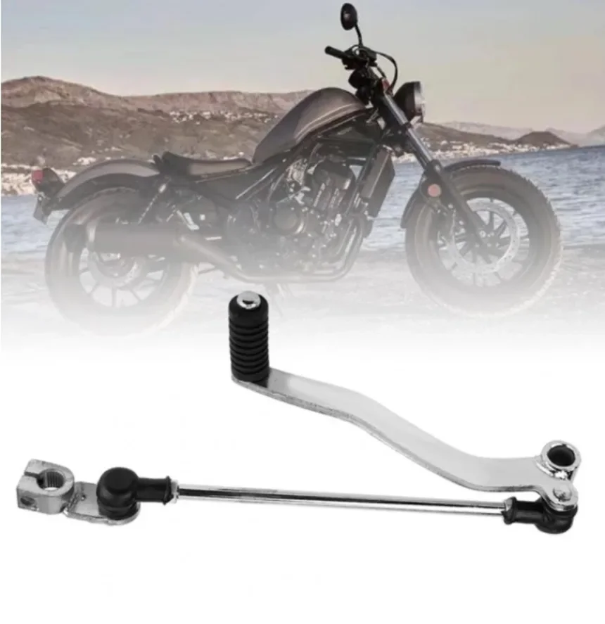 Motorcycle Shift Lever Deform Resistant Silver Stainless Gear Shifter Lever Fit for Honda CMX250 Rebel  Motorcycle Accessories