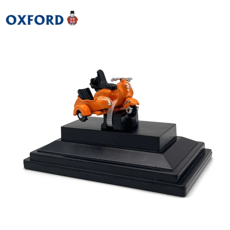 OXFORD Diecast 1:76 Scale Alloy Motorcycle Orange Static Car Model Finished Product Simulation Toy Gift Display Souvenir