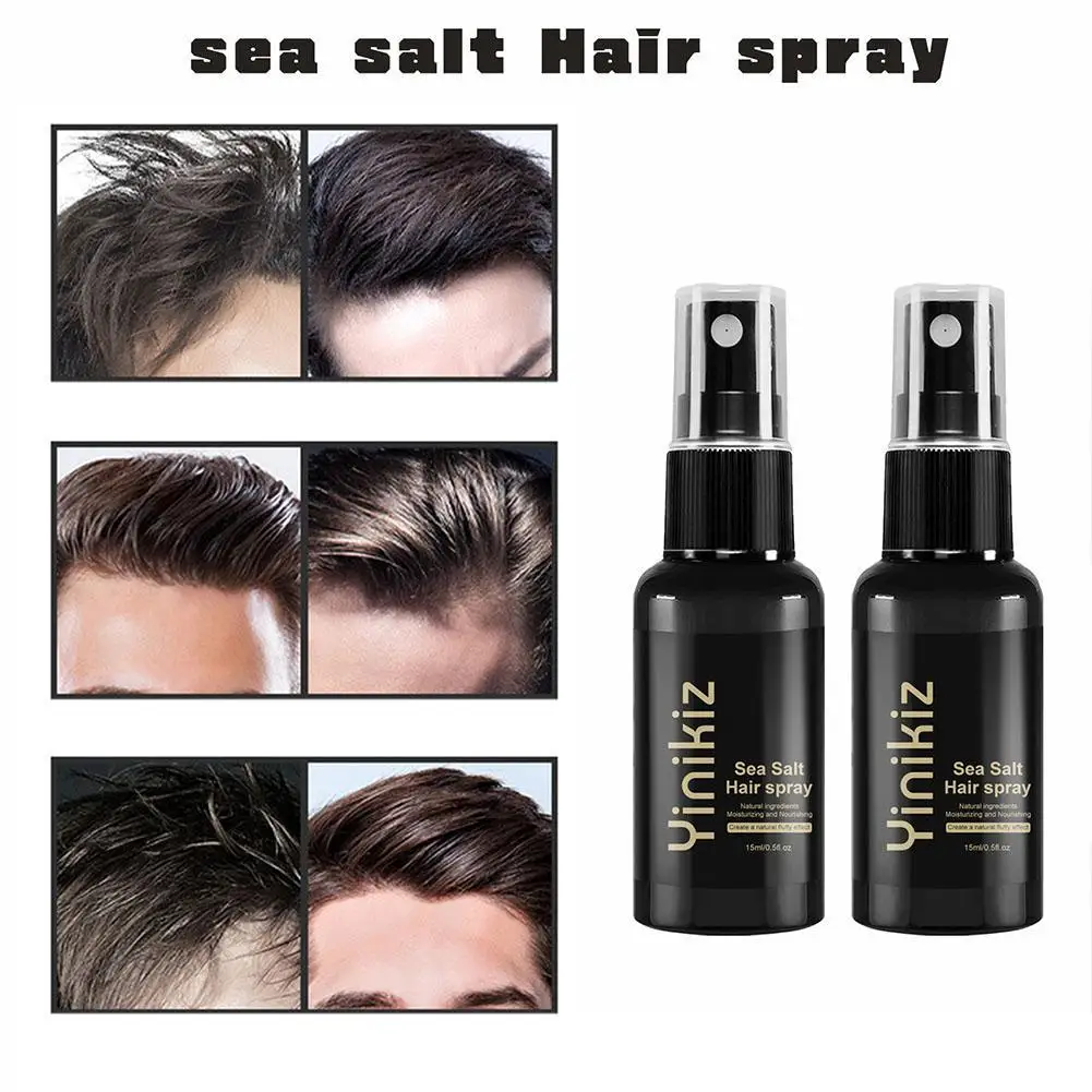 

15ml Hair Sea Salt Styling Spray Fashion Styling Hair Styling Improve Spray Healthie Quality Andmake Volumizing Hair
