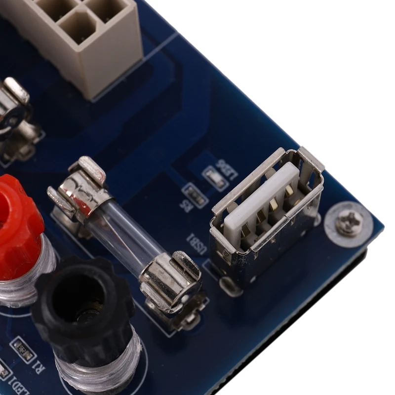 Electric Circuit 20/24Pins Atx Benchtop Computer Power Supply 24 Pin Atx Breakout Board Module Dc Plug Connector With Usb 5V Por