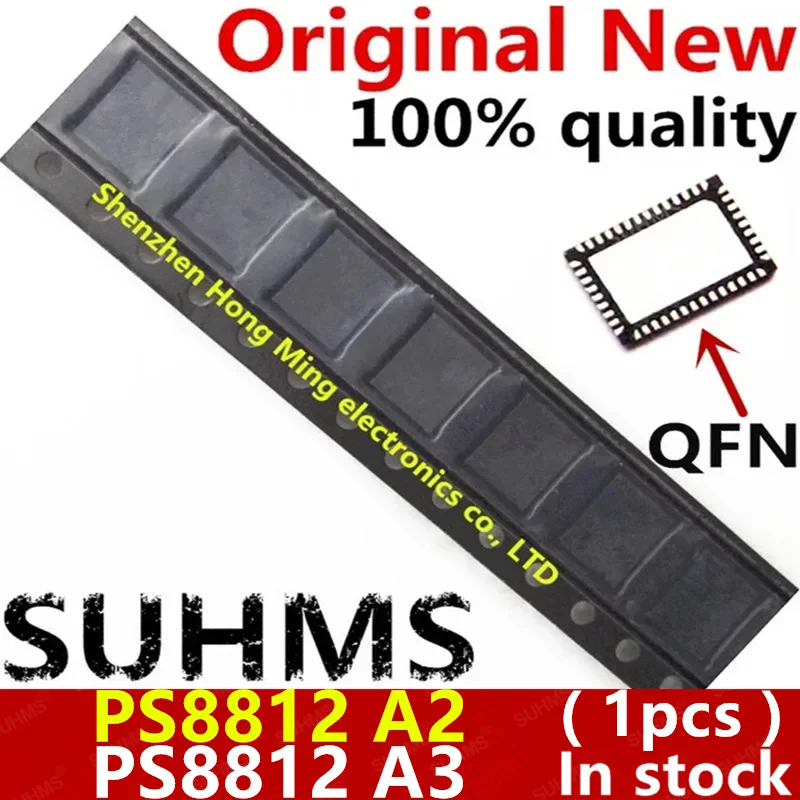 

(1piece)100% New PS8812QFN52GTR-A2 PS8812QFN52GTR-A3 PS8812QFN52GTR PS8812 A2 PS8812 A3 QFN-52