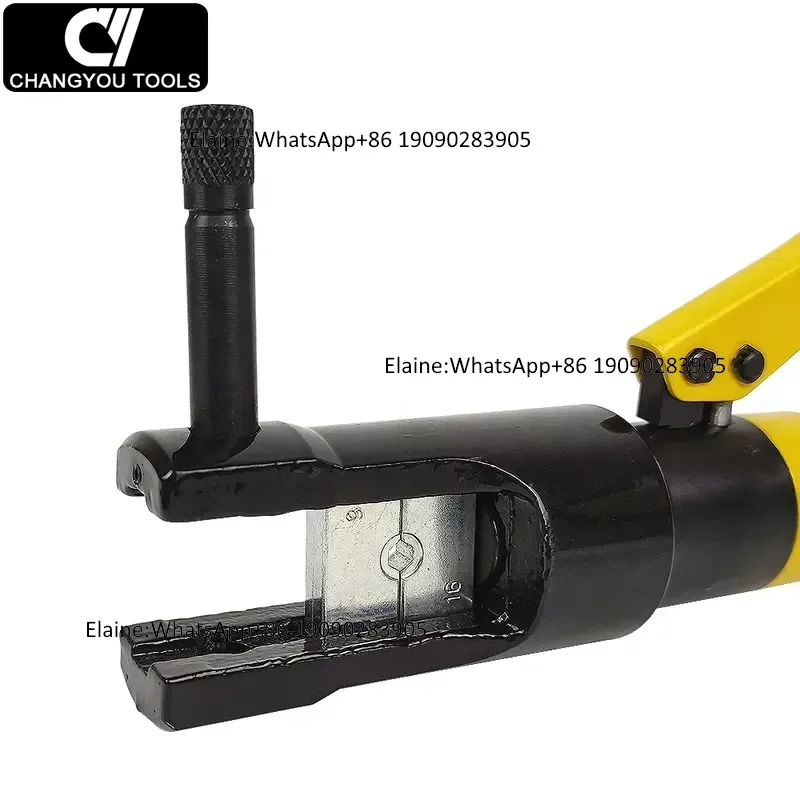 YQK-300 12 Ton Hydraulic Lug Terminal Crimping Tool Hand Operate Cable Wire Crimper with 20mm Stroke view 5