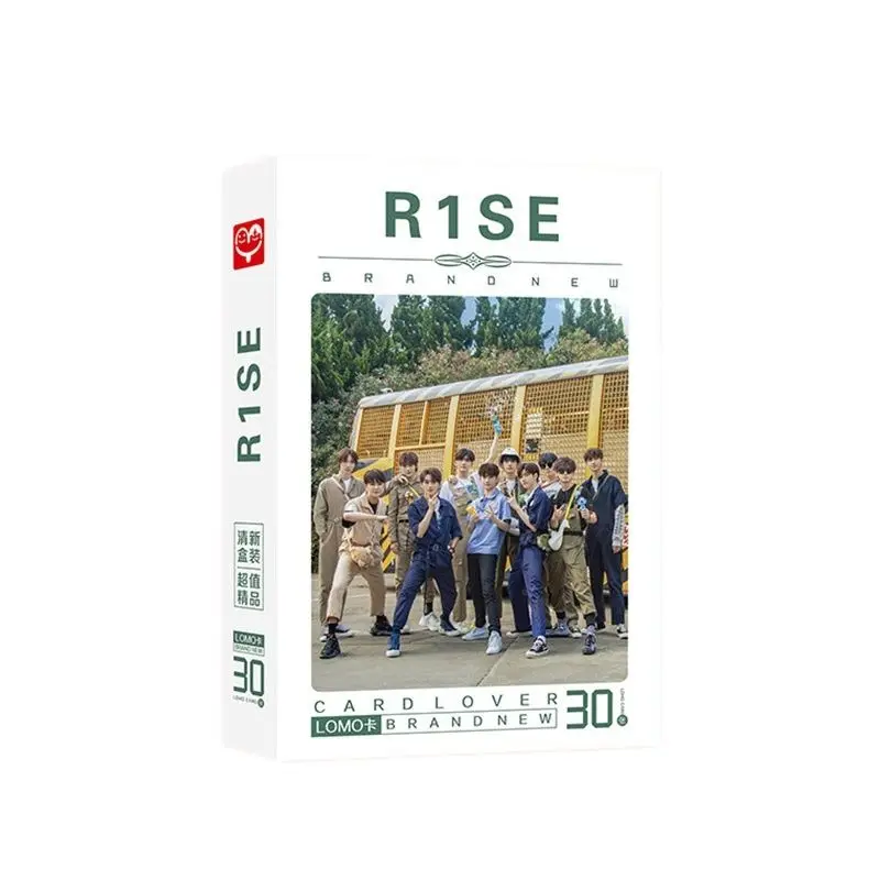 30 Sheets/Set R1SE Star Lomo Style Mini Postcards Zhou Zhennan Yao Chen Message Cards Fans Gift Stationery Collectible