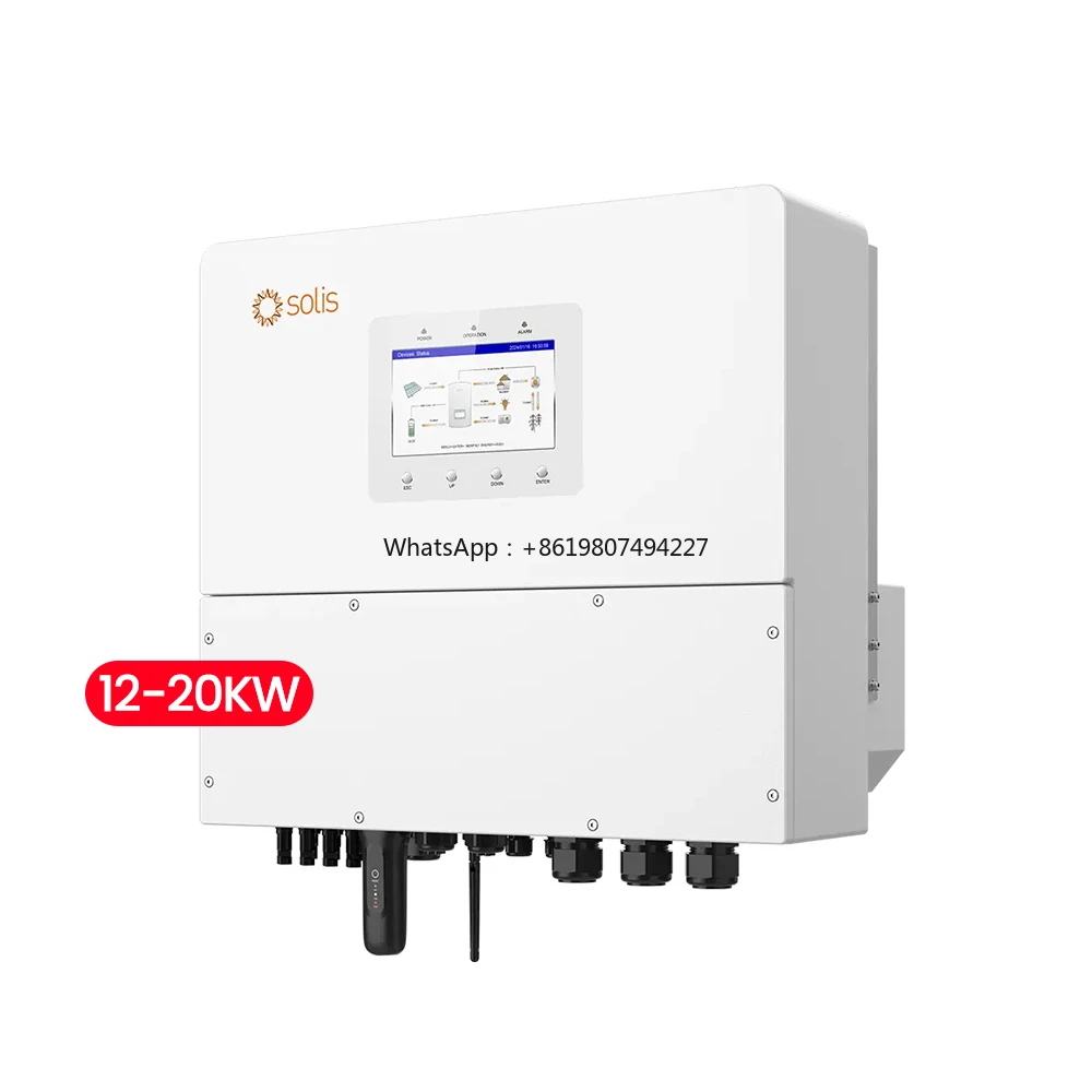Solis S6-EH3P12K-H Hybrid Inverter Three Phase Hybrid Inverter 12kw 15kw 20kw High Voltage Inverters