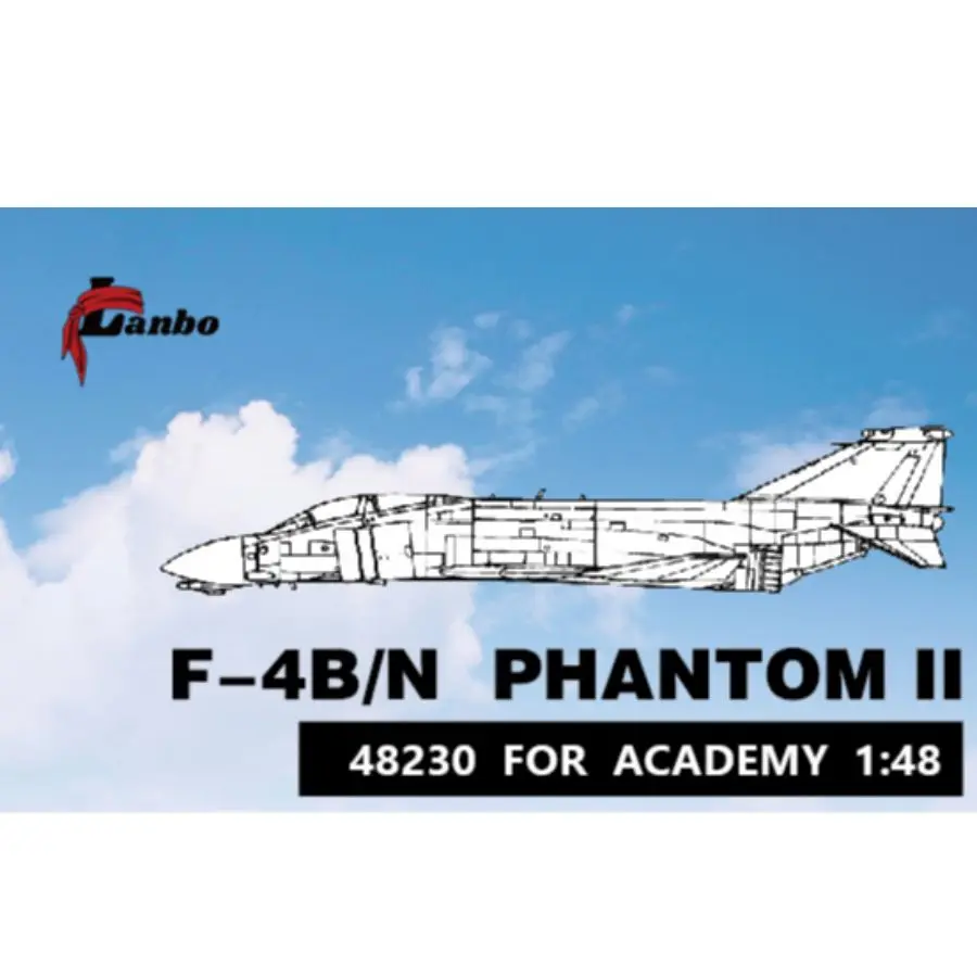 Lanbo Models 48230 1/48 F-4B/N PHANTOM II FOR ACADEMY 3D Cockpit