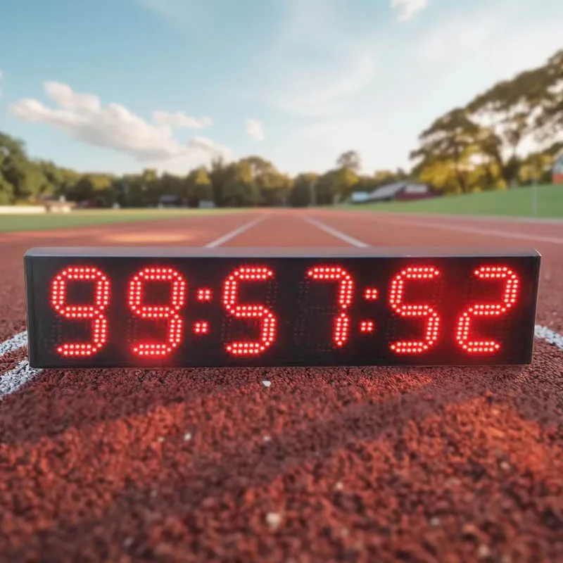 

CHEETIE CP27 Electronic Sports Jumbo Timer Clock Multi-Function Electronic Digital Sport Stopwatch Timer with IR Remote