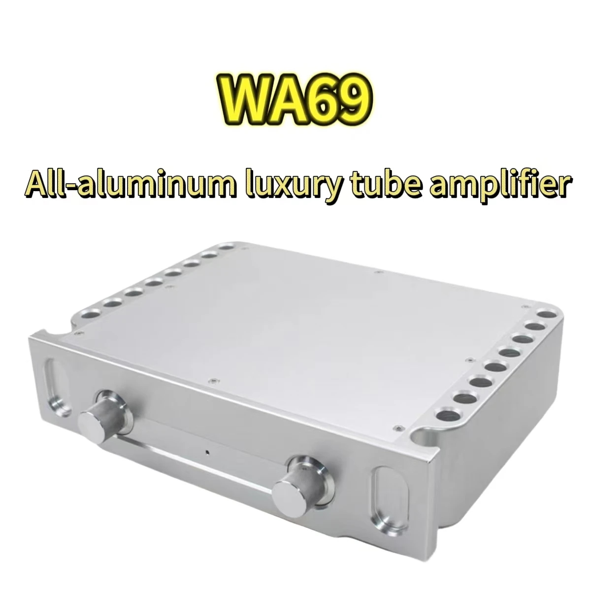 

Цельноалюминиевый роскошный усилитель предварительного усилителя класса A CJO061-WA69, высококачественный корпус усилителя мощности