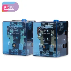 New Original JQX-62F 2Z 80A 120A High-power relay DC12V DC24V AC220V Silver contact electric relay