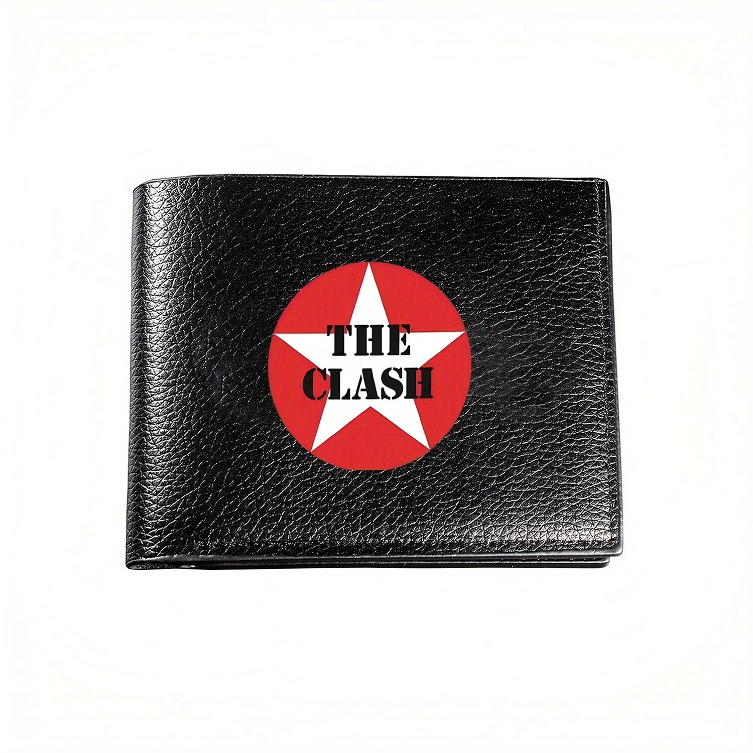 

Логотип The Clash Star, деловой мужской повседневный элегантный простой практичный качественный кошелек, стильный принт, графический креативный рождественский подарок