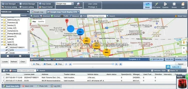 Queclink GV300C,GV500,GV65,GV55,GT200,GT300,GT500 U-traveller eELINK TOPTEN trackpro mapinfo software descargar gratis