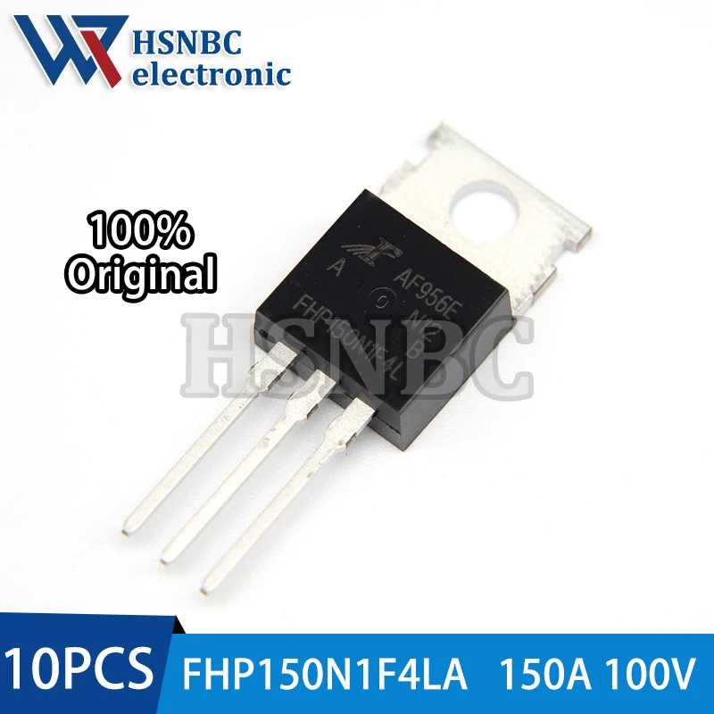 

10PCS FHP150N1F4 150N1F4 FHP150N1F4L FHP150N1F4LA TO-220 150A 100V N-Channel Power MOSFET Transistor 100% New Original