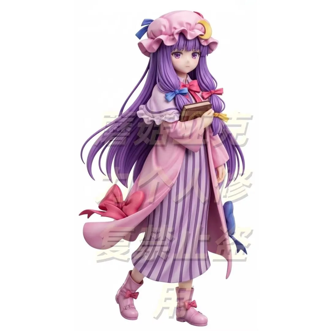 Figurine 3D de 15 cm, modèle de support en acrylique, patchouli, inspirée de l’anime Touhou Project, accessoire de cosplay, objet de collection, décoration de bureau.