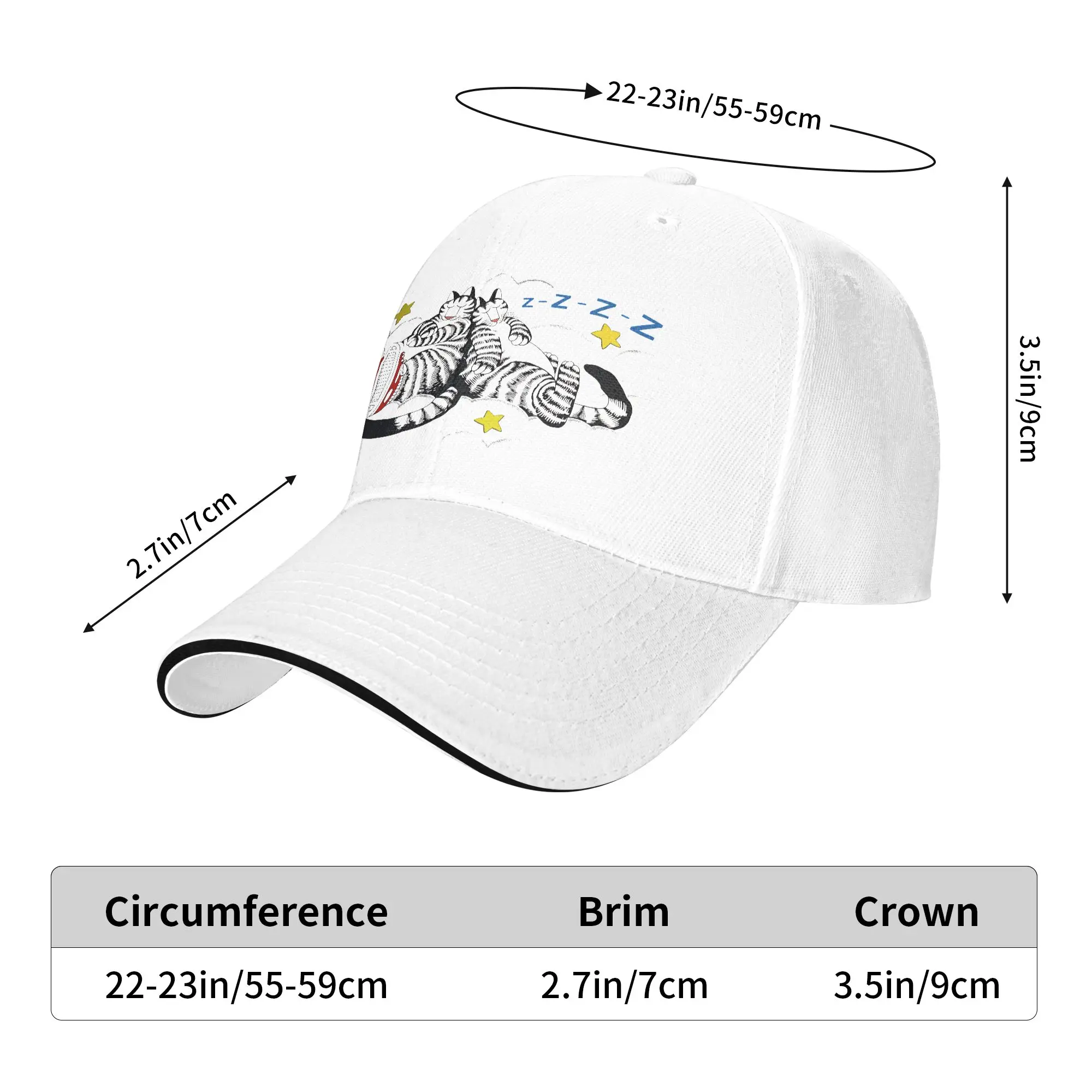 Summer Ryan Gosling Cat, Golden Gate Bridge Cat, Baseball Cap Project Hail Mary Print Sun Hats Men Women Sun-Proof Baseball Caps