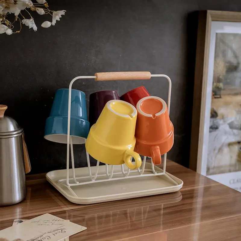 Egouttoir-a-verres-en-fer-simple-de-style-japonais-avec-poignee-en-bois-support-a-tasses-inverse-pour-comptoir-de-cuisine-et-rangement-sur-table-de-cafe