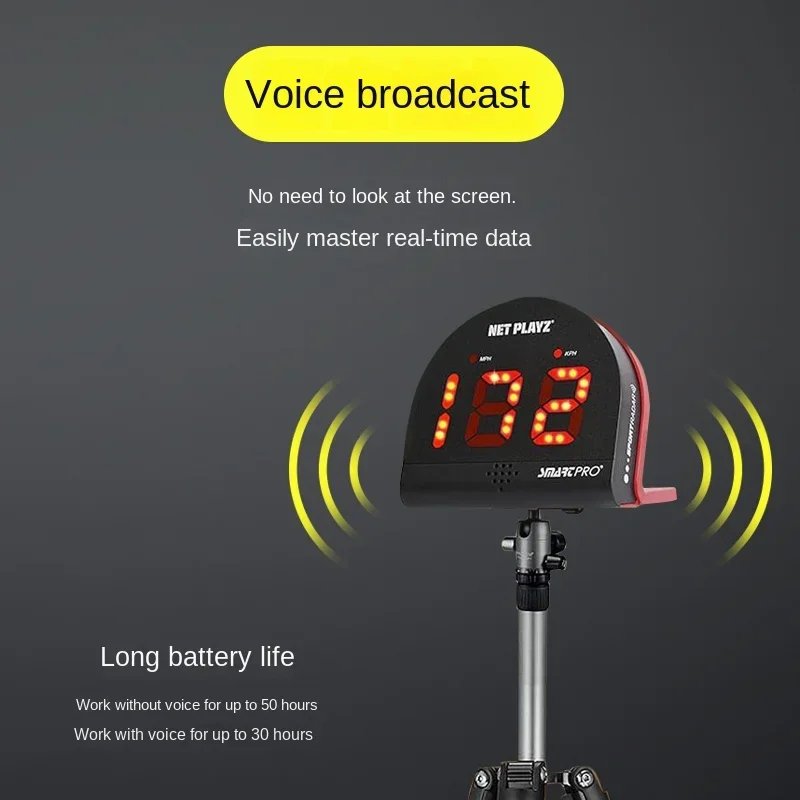 La velocidad del tacómetro puede ser un radar de velocidad específico para la voz