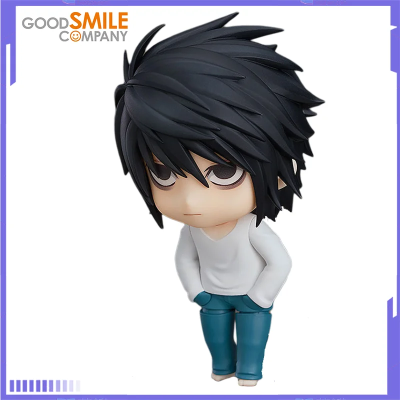 

In Stock Original Good Smile Nendoroid 1200 Death Note L 2.0 Figure Anime Action Model Figurals Brinquedos Toys