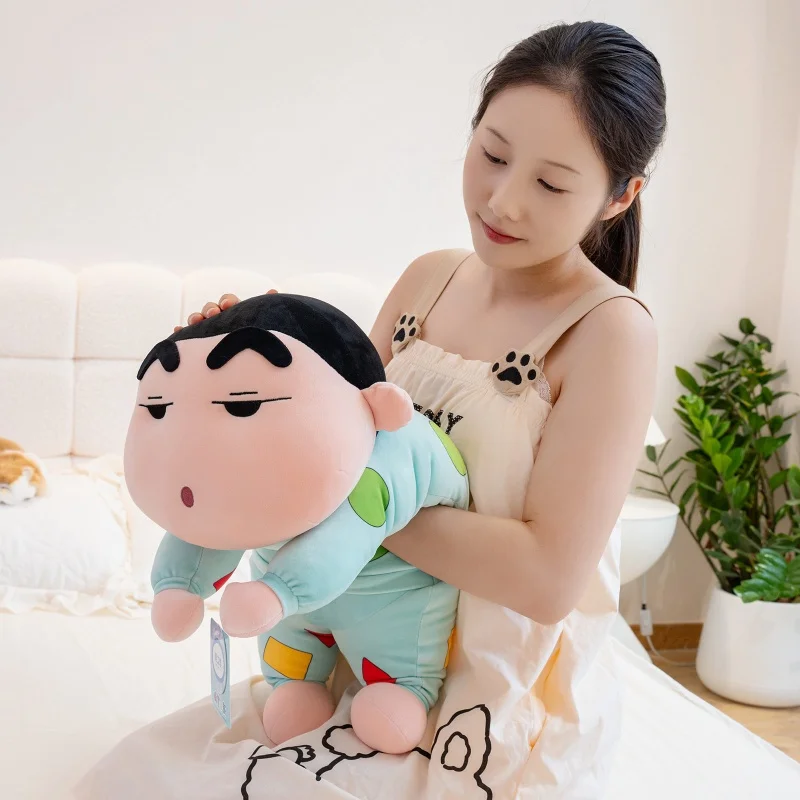 

Genuine with tags Crayon Shin-chan Plush Toy Crayon Shin-chan Stuffed Anime Plushies Soft Xmas Kid Gift Home Decor