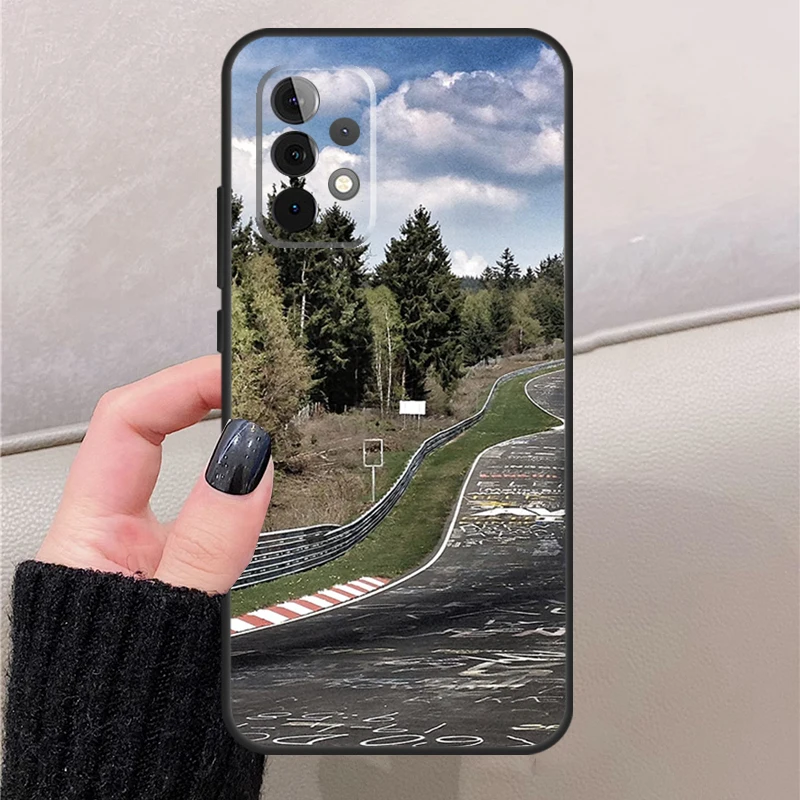 Green Hell Nurburgring لهاتف سامسونج جالاكسي A55 A35 A15 A32 A12 A22 A52 A06 A54 A34 A14 A56 A36 A26 A16 A13 A53