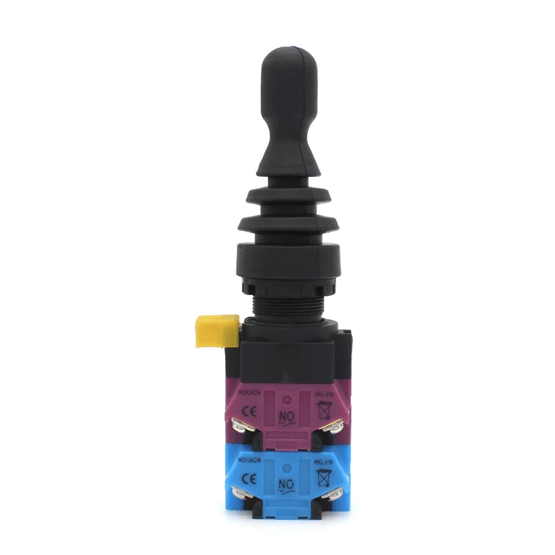 22mm Joystick Switch Momentary 2/4 Position 2/4NO Latching Reset Wobble Stick Monolever Cross Switch HKL-FW12/22 HKL-FW14/24