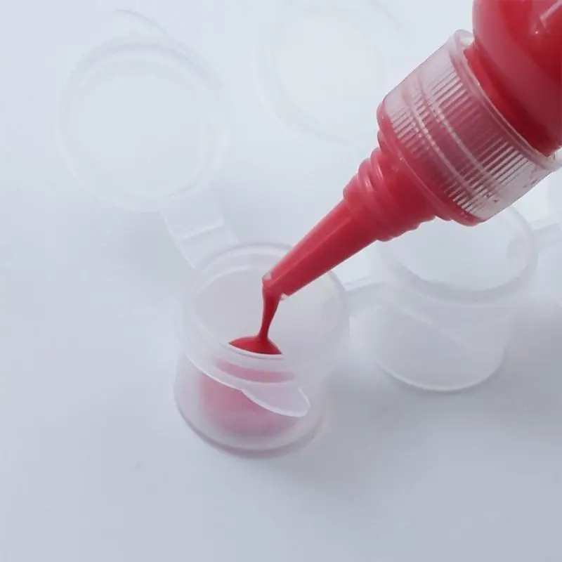 M5TB Versatile Plastic Paint Box 6/8Strips Paint Strip for Easy Organization Travel for