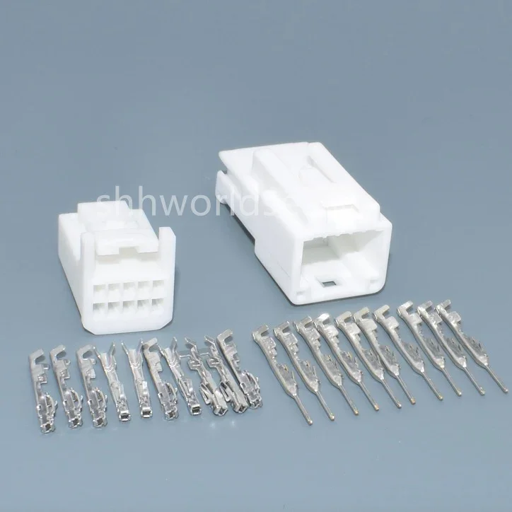 shhworldsea 10 Pin Automotive Wiring Harness Connector Plug Car Sockets  DJ7101S-0.7-11 DJ7101S-0.7-21