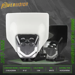 Motorcycle Headlight LED Enduro Motocross Plate for Husqvarna TE TC FE FC 125-500 2012 To 2022 Tuning Dirt Pit Bike Accessories