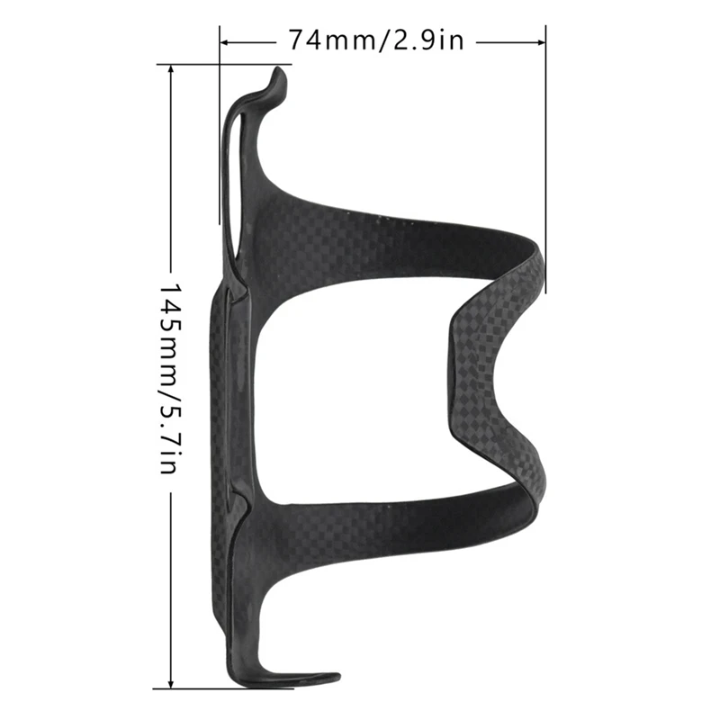 

Water Bottle Holder Carbon Fiber Bicycle Bike Water Bottle Cage Holder Mountain Road Bike Water Bottle Cage Right