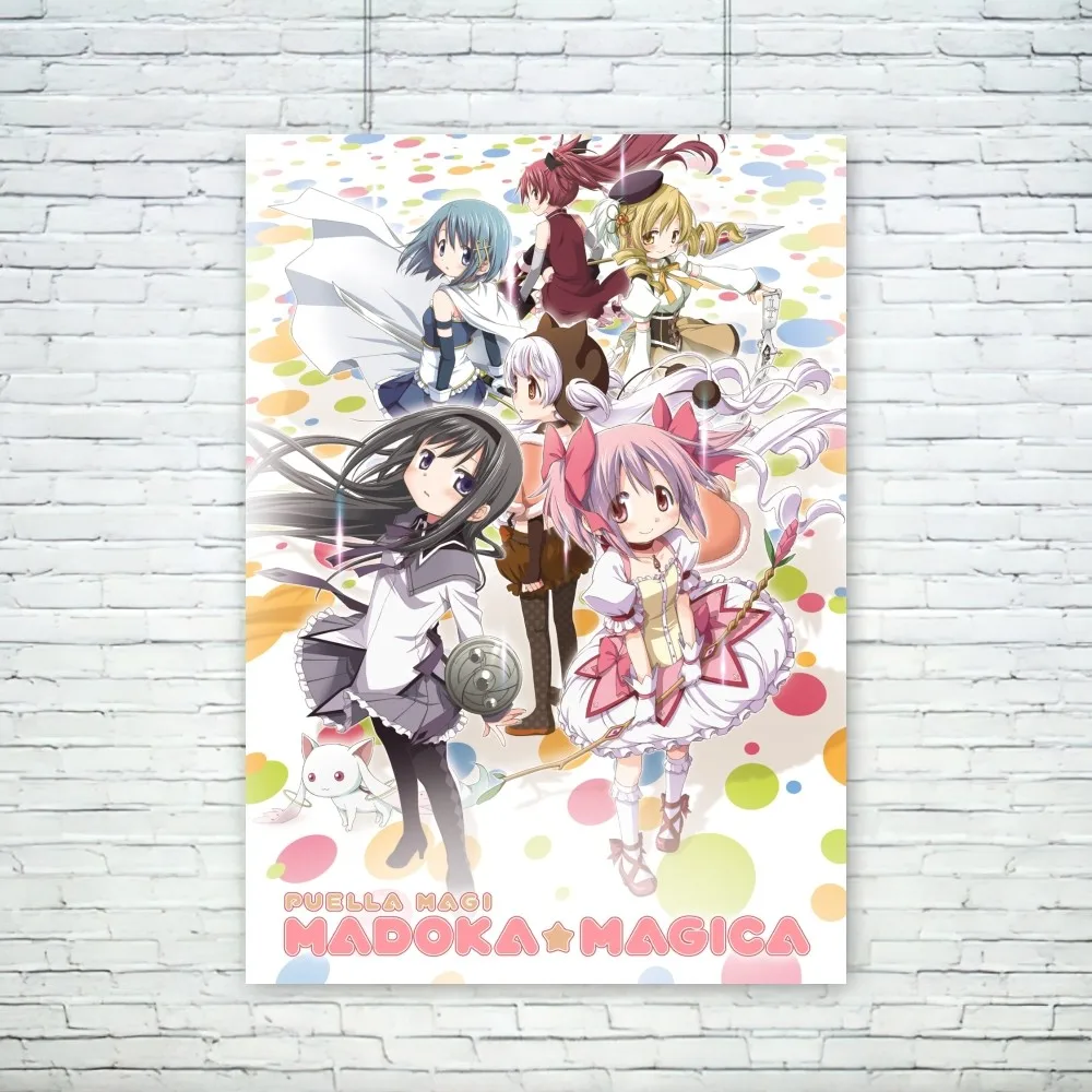 Bilibili Puella Magi Madoka Magica Poster Wall Pictures For Living Room Fall Decor