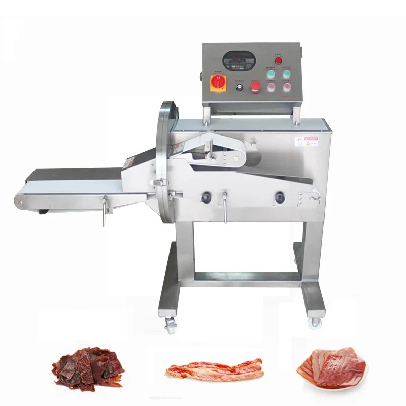Cooked Meat Bacon Sausage Slicer Slicing Machine Cutting Machine