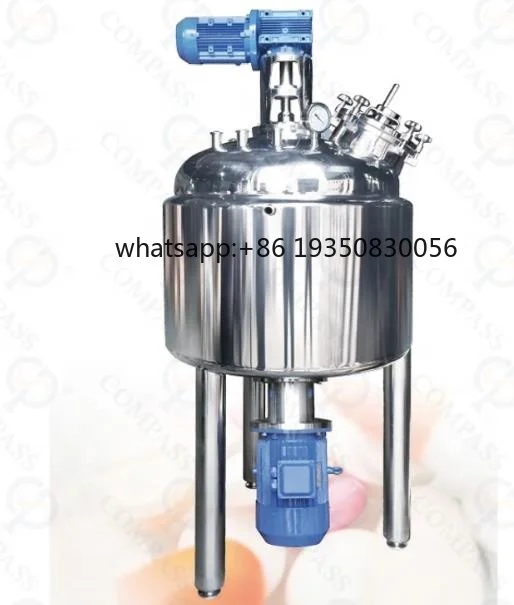 2026-TRH-I Stainless Steel Tank Bottom Entry Dispersing Homogenous Mixing Equipment High Shear Emulsifier Mixer Bottom