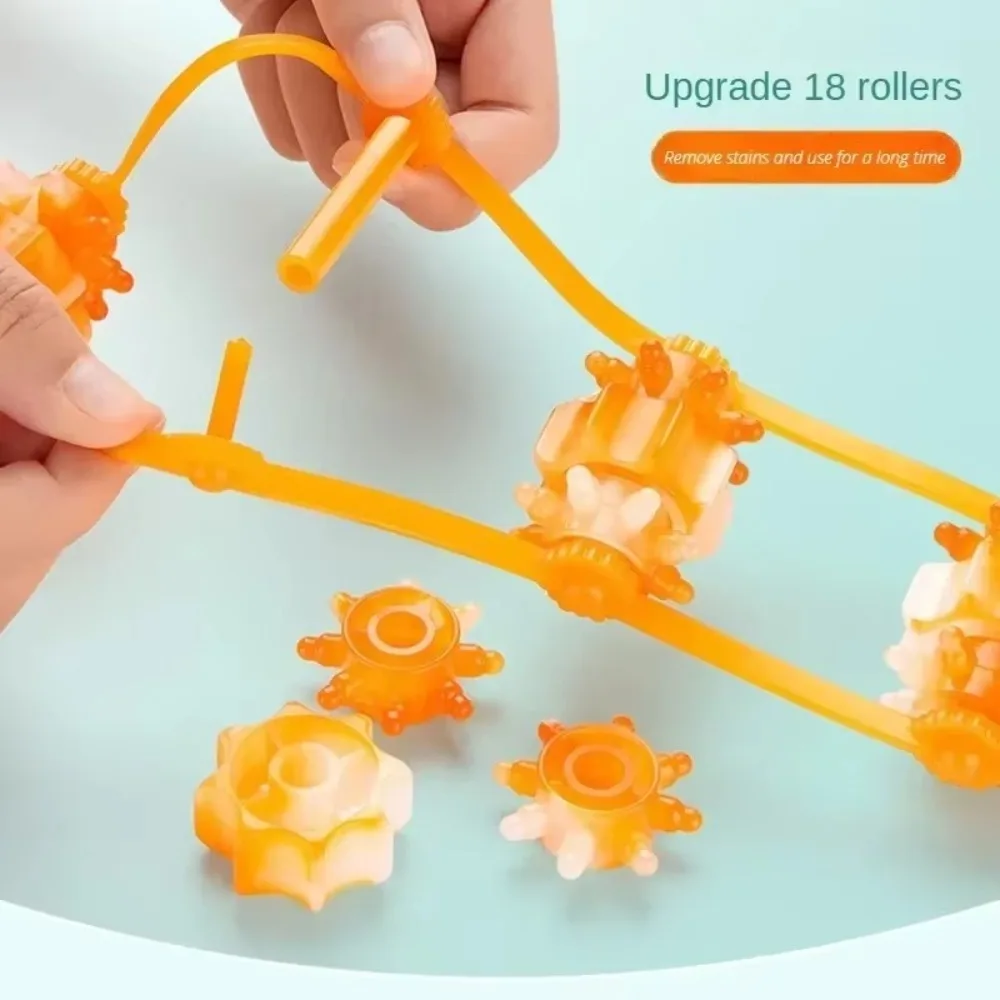 Hand-held Back Massager Massage Roller Tool Multi-Function Fitness Massage Roller Bead Shoulder Neck Muscle Massager