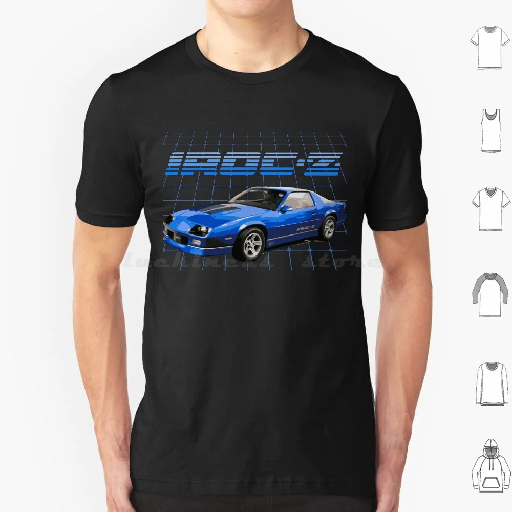 1989 Camaro Iroc-Z 1le T Shirt Cotton Men Women DIY Print Retro Car Antique Car Car Hot Rod Muscle Car Retro Classic Vintage Z