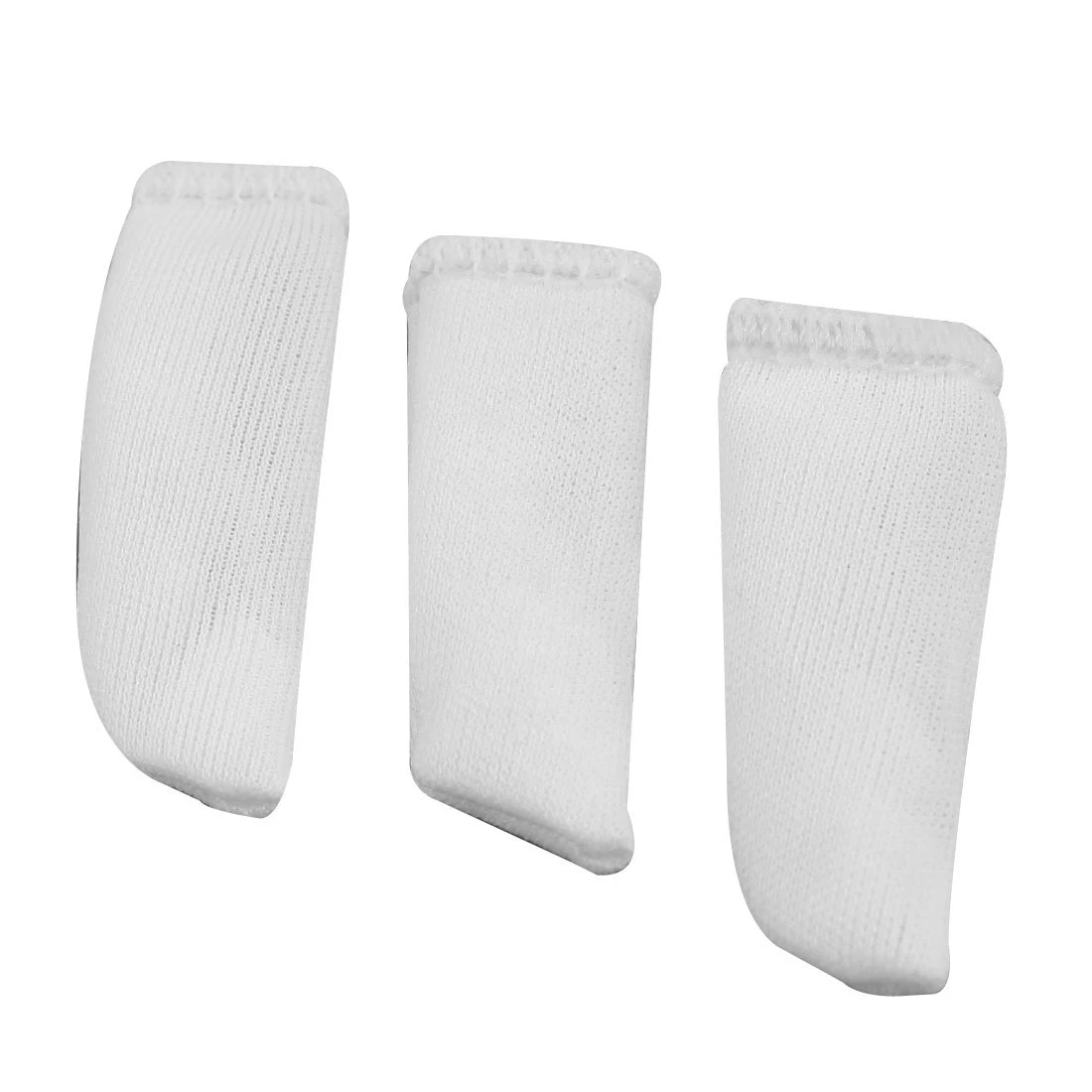 

2" Long Protective Anti Static White Fabric Finger Cots 100 Pcs